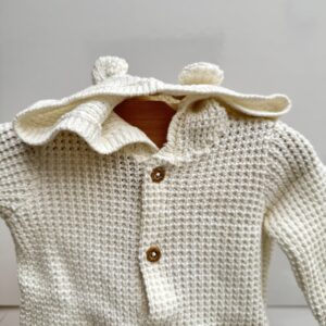 Cardigan blanco